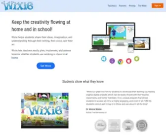 Wixie.com(Creativity tool for students) Screenshot