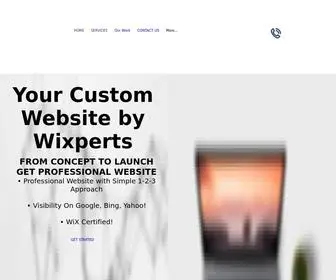 Wixspace.com(Custom Website Design) Screenshot