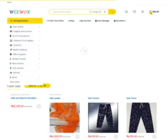 Wixwox.com(Hem) Screenshot