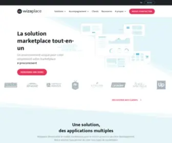 Wizaplace.com(Solution de création de marketplace tout) Screenshot