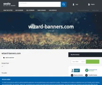 Wizard-Banners.com(Wizard Banners. Баннерная реклама на сайт) Screenshot