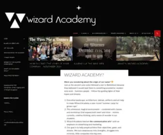 Wizardacademy.org(Wizard Academy) Screenshot