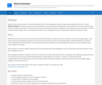 Wizardassistant.com(Wizard Assistant) Screenshot