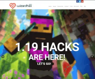 Wizardhax.com(Minecraft Hacks) Screenshot