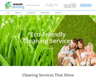 Wizardhousecleaning.com(Wizard House Cleaning) Screenshot