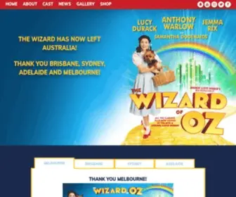 Wizardofozthemusical.com(The Wizard of Oz) Screenshot