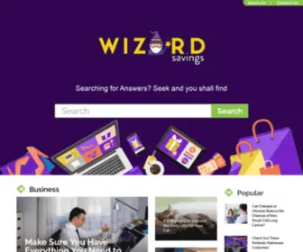 Wizardsavings.com(Wizardsavings) Screenshot