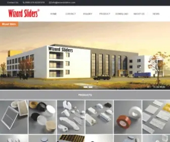 Wizardsliders.com(Wizard Sliders (Yuyao) Co) Screenshot