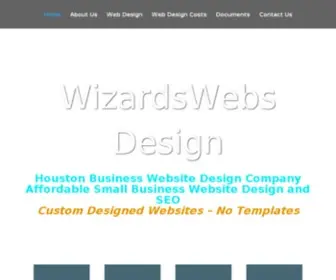 Wizardswebs.com(Affordable #1 Business Website Design Company) Screenshot