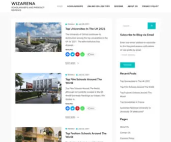 Wizarena.world(SCHOLARSHIPS AND PRODUCT REVIEWS) Screenshot