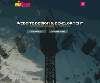 Wizbangwebdesign.com(WizBang Web Design) Screenshot