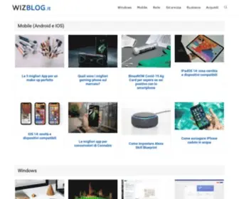 Wizblog.it(Recensioni, guide e soluzioni a problemi quotidiani) Screenshot