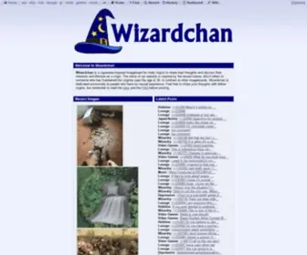 Wizchan.org(Wizardchan) Screenshot