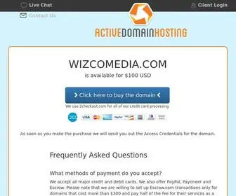 Wizcomedia.com(Active Domain Hosting) Screenshot