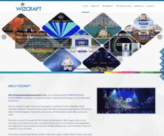 Wizcraftworld.com(Over the years our events have raised the bar and made us the best international event management company) Screenshot