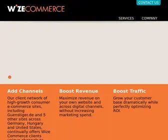 Wizecommerce.in(Wize Commerce) Screenshot