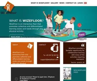 Wizefloor.com(Interactive floor) Screenshot
