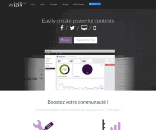 Wizili.com(Agence Digitale basée à Dakar (Sénégal)) Screenshot