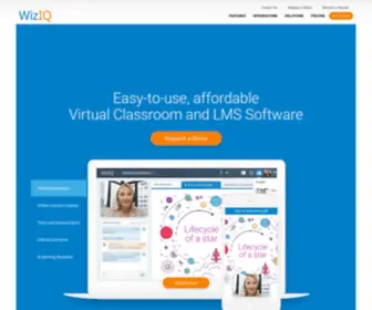 Wiziq.com(Virtual Classroom and LMS Software) Screenshot