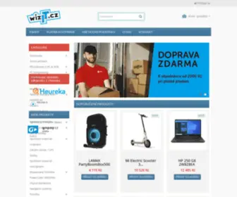 Wizit.eu(Levné počítače a notebooky) Screenshot