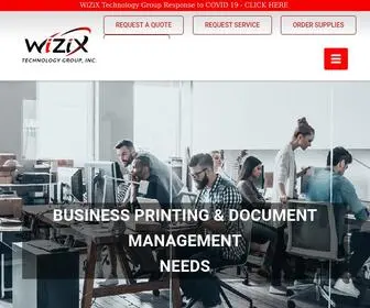 Wizixtech.com(WiZiX Technology) Screenshot