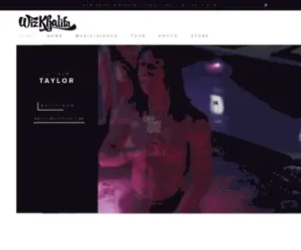 Wizkhalifa.com(Wiz Khalifa Official Website) Screenshot