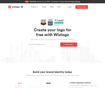 Wizlogo.com(Free Logo Maker & Your Personal Designer) Screenshot