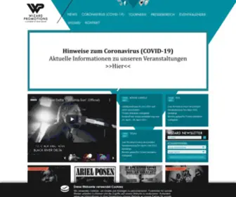 Wizpro.com(Wizard Promotions) Screenshot