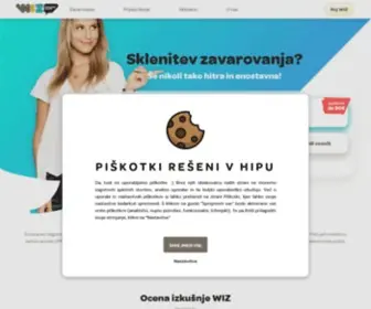 Wiz.si(WIZ Zavarovanje online) Screenshot