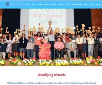 Wizspellbee.com(WIZ National Spell Bee) Screenshot