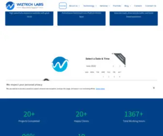 Wiztechlabs.com(WizTech Labs) Screenshot