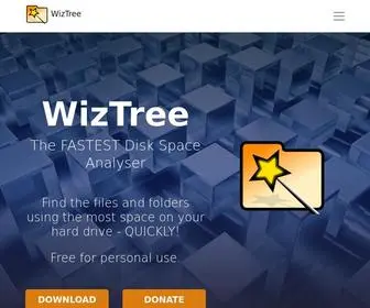Wiztreefree.com(Official WizTree web site. WizTree) Screenshot