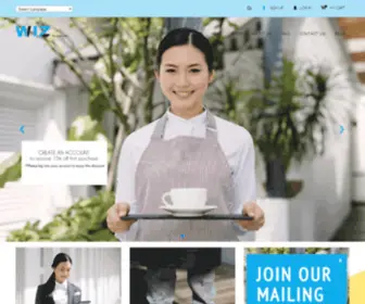 Wizworkwear.com(Corporate Uniform Supplier in Singapore) Screenshot