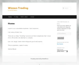 Wizzentrading.com(Trade Better with WizzenTrading) Screenshot