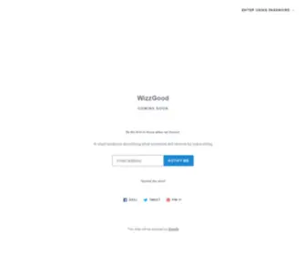 Wizzgood.nl(Create an Ecommerce Website and Sell Online) Screenshot