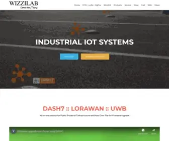 Wizzilab.com(Connecting Things) Screenshot