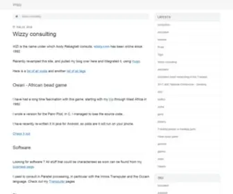 Wizzy.com(Wizzy consulting) Screenshot