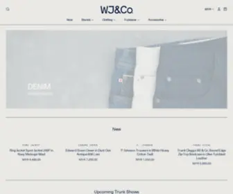 Wjandco.com(WJ & Co) Screenshot