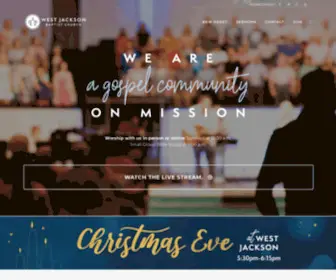 WJBC.org(West Jackson Baptist Church) Screenshot