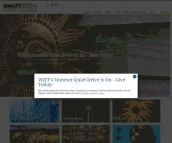 WJFfradio.org(WJFF 90.5FM Radio Catskill) Screenshot