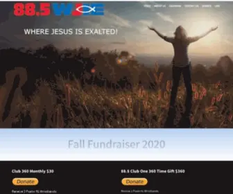 Wjie.org(88.5 WJIE) Screenshot