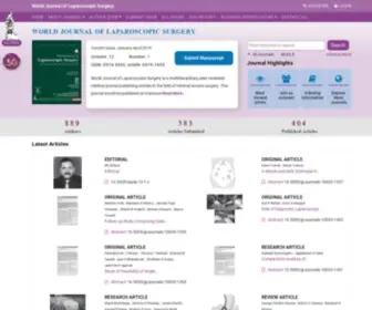 Wjols.com(World Journal of Laparoscopic Surgery) Screenshot