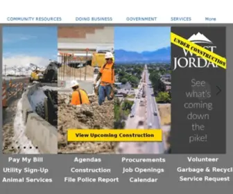 Wjordan.com(WEST JORDAN) Screenshot