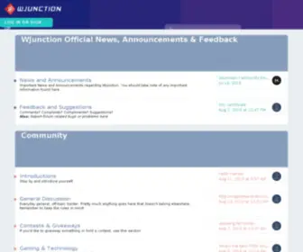 Wjunction.net(Wjunction) Screenshot