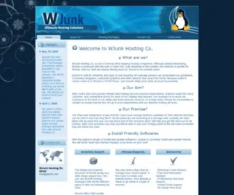 Wjunk.com(WJunk Hosting Co) Screenshot
