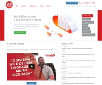 WK.com.br(ERP Sistema de Gestão Empresarial) Screenshot
