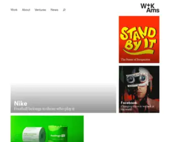 Wkams.com(Wieden+Kennedy Amsterdam) Screenshot
