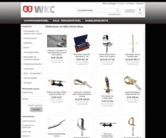 WKC-Shop.de(WKC Online Shop Solingen) Screenshot