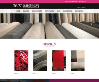 Wkcarpet.com.au(Carpet Stores) Screenshot