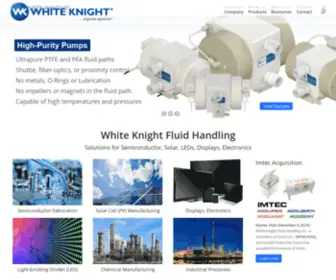 WKfluidhandling.com(White Knight Fluid Handling) Screenshot